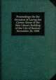 Proceedings On the Occasion of Laying the Corner-Stone of the New Library Building of the City of Boston: November 28, 1888, 