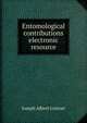 Entomological contributions electronic resource, Joseph Albert Lintner 