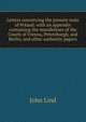 Letters concerning the present state of Poland: with an appendix containing the manifestoes of the Courts of Vienna, Petersburgh, and Berlin, and other authentic papers, John Lind 