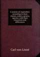 A system of vegetables: according to their classes, orders, genera, species, with their characters and differences, Carl von Linne 