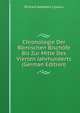 Chronologie Der Romischen Bischofe Bis Zur Mitte Des Vierten Jahrhunderts (German Edition), Richard Adelbert Lipsius 
