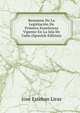 Resumen De La Legislacion De Primera Ensenanza Vigente En La Isla De Cuba (Spanish Edition), Jose Esteban Liras 