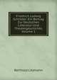 Friedrich Ludwig Schroder: Ein Beitrag Zur Deutschen Litteratur-Und Theatergeschichte, Volume 1, Berthold Litzmann 