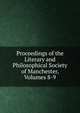 Proceedings of the Literary and Philosophical Society of Manchester, Volumes 8-9, 