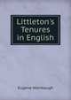 Littleton's Tenures in English, Eugene Wambaugh 
