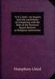 "Is It a Aint": An Inquiry Into the Lawfulness of Complying with the Rule of the National Board, Relative to Religious Instruction, Humphrey Lloyd 