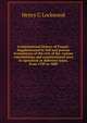 Constitutional history of France. Supplemented by full and precise translations of the text of the various constitutions and constitutional laws in operation at different times, from 1789 to 1889, Henry C Lockwood 