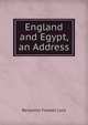 England and Egypt, an Address, Benjamin Fossett Lock 