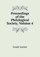 Proceedings of the Philological Society, Volume 4, Louis Loewe 