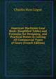 American Machinist Gear Book: Simplified Tables and Formulas for Designing, and Practical Points in Cutting All Commercial Types of Gears (French Edition), Charles Hays Logue 