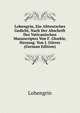 Lohengrin, Ein Altteutsches Gedicht, Nach Der Abschrift Des Vaticanischen Manuscriptes Von F. Gloekle, Herausg. Von J. Gorres (German Edition), Lohengrin 