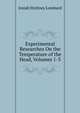 Experimental Researches On the Temperature of the Head, Volumes 1-3, Josiah Stickney Lombard 