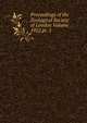 Proceedings of the Zoological Society of London Volume 1922 pt. 1, 