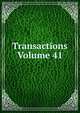Transactions Volume 41, 