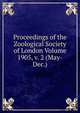Proceedings of the Zoological Society of London Volume 1905, v. 2 (May-Dec.), 