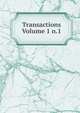 Transactions Volume 1 n.1, 