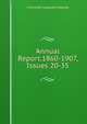 Annual Report.1860-1907, Issues 20-35, Cincinnati Longview Hospital 
