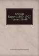Annual Report.1860-1907, Issues 36-48, Cincinnati Longview Hospital 