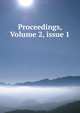 Proceedings, Volume 2, issue 1, 