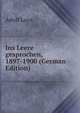 Ins Leere gesprochen, 1897-1900 (German Edition), Adolf Loos 