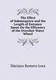 The Effect of Submergence and the Length of Entrance Spout On the Efficiency of the Overshot Water Wheel, Mariano Romero Lora 