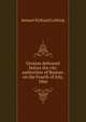 Oration delivered before the city authorities of Boston: on the Fourth of July, 1866, Samuel Kirkland Lothrop 