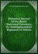 Historical Record of the Royal Sherwood Foresters, Or, Nottinghamshire Regiment of Militia, Alfred Edward Lawson Lowe 
