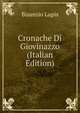 Cronache Di Giovinazzo (Italian Edition), Bisanzio Lupis 