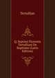 Q. Septimi Florentis Tertulliani De Baptismo (Latin Edition), Tertullian 