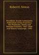 President, Jewish Community Federation of San Francisco, the Peninsula, Marin and Sonoma Counties, 1967-1968: oral history transcript / 1991, Robert E. Sinton 