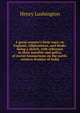 A great country's little wars: or, England, Affghanistan, and Sinde; being a sketch, with reference to their morality and policy, of recent transactions on the north-western frontier of India, Henry Lushington 