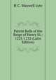 Patent Rolls of the Reign of Henry Iii.: 1225-1232 (Latin Edition), H C. Maxwell Lyte 