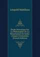 Etude Historique Sur La Philosophie De La Renaissance En Italie: (Cesare Cremonini) (French Edition), Leopold Mabilleau 