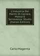 L'industria Dei Marmi Di Carrara, Massa E Serravezza: Studio (Italian Edition), Carlo Magenta 