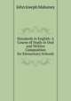 Standards in English: A Course of Study in Oral and Written Composition for Elementary Schools, John Joseph Mahoney 