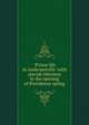 "Prison life in Andersonville" with special reference to the opening of Providence spring, 