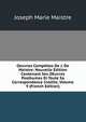Oeuvres Completes De J. De Maistre: Nouvelle Edition Contenant Ses OEuvres Posthumes Et Toute Sa Correspondance Inedite, Volume 9 (French Edition), Joseph Marie Maistre 