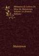 Memoires Et Lettres De Mme De Maintenon, Volume 14 (French Edition), Maintenon 