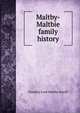 Maltby-Maltbie family history, Dorothy Lord Maltby Verrill 