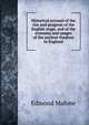 Historical account of the rise and progress of the English stage, and of the economy and usages of the ancient theatres in England, Edmond Malone 