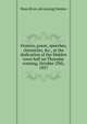 Oration, poem, speeches, chronicles, &c., at the dedication of the Malden town hall on Thursday evening, October 29th, 1857, Mass [from old catalog] Malden 
