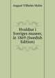 Hvaldjur i Sveriges museer, ar 1869 (Swedish Edition), August Vilhelm Malm 
