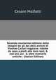Seconda nouissima editione delle Imagini de gli dei delli antichi di Vicenzo Cartari reggiano: ridotte da capo a piedi alle loro reali, & non pi? per . & altre memorie antiche : (Italian Edition), Cesare Malfatti 