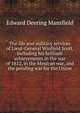 The life and military services of Lieut-General Winfield Scott, including his brilliant achievements in the war of 1812, in the Mexican war, and the pending war for the Union, Edward Deering Mansfield 