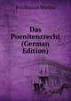 Das Poenitenzrecht (German Edition), Ferdinand Manns 