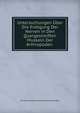 Untersuchungen Uber Die Endigung Der Nerven in Den Quergestreiften Muskeln Der Arthropoden ., Ernst Ludwig Karl Wilhelm Ferdi Mangold 