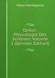 Epikur: Physiologie Des Schonen, Volume 1 (German Edition), Paolo Mantegazza 