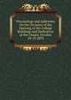 Proceedings and Addresses On the Occasion of the Opening of the College Buildings and Dedication of the Chapel, October 18-19 1893, 