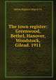The town register: Greenwood, Bethel, Hanover, Woodstock, Gilead. 1911, Maine Register Map &amp; Co 