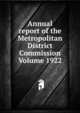 Annual report of the Metropolitan District Commission Volume 1922, 